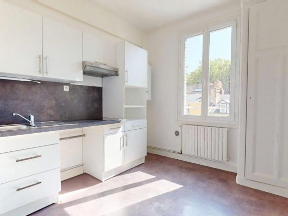 A louer Appartement type F1 Le havre 143-JULLIENALLIX